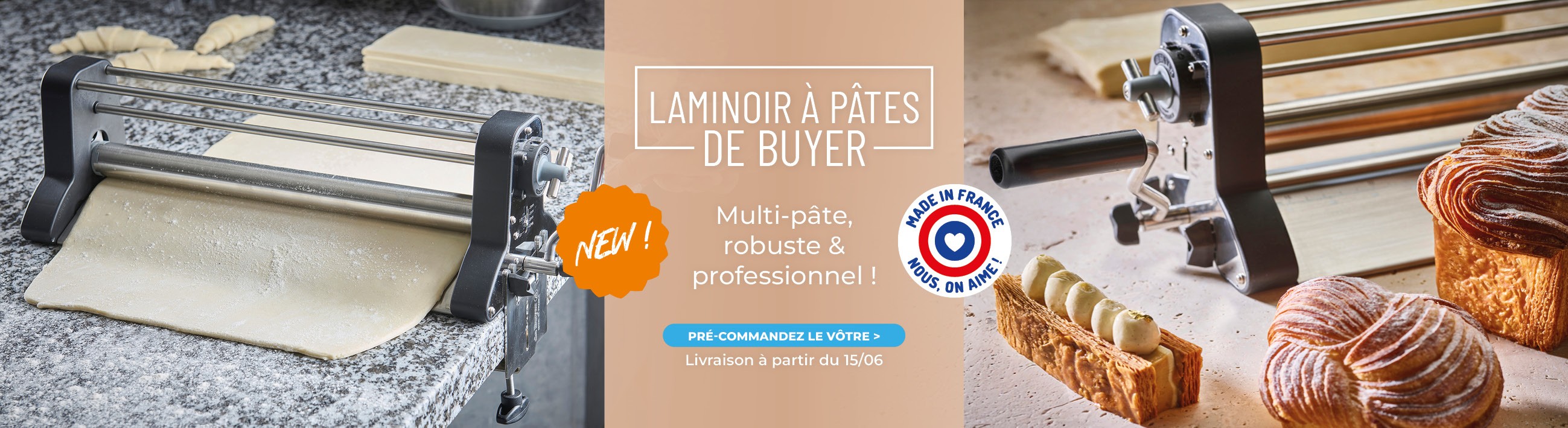 Laminoir à pâtes 34cm DE BUYER